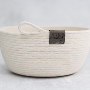 Bits in a Bowl - Rope Bowl/Scrappy Yarns - PREORDER