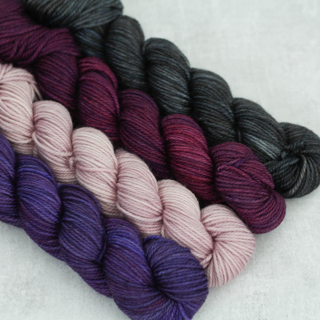 VINEYARD | lux sock mini set | tonal yarn