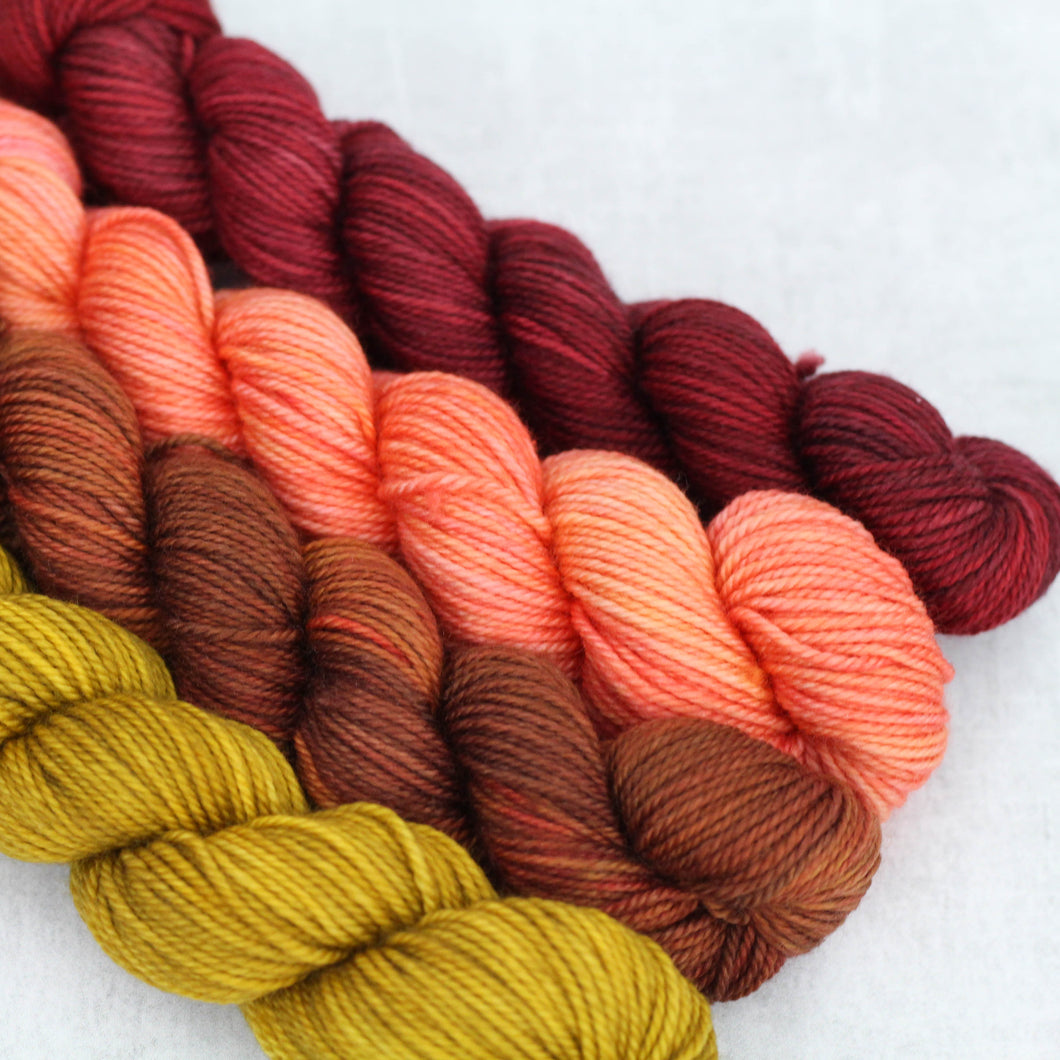 CHAI | lux sock mini set | tonal yarn
