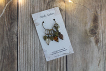 Load image into Gallery viewer, Autumn Leaf Stitch Markers