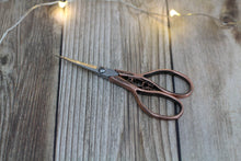 Load image into Gallery viewer, Floral Teardrop Scissors | Copper
