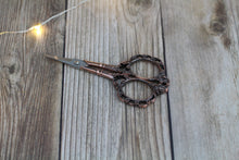 Load image into Gallery viewer, Victorian Scrollwork Scissors | Antique Bronze