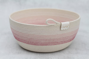 Rope Bowl - Pink Gradient Bowl
