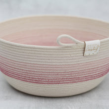 Load image into Gallery viewer, Rope Bowl - Pink Gradient Bowl