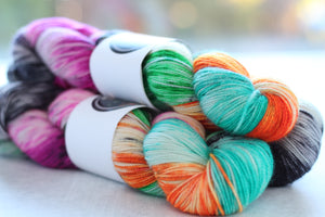 SWEETEST THING | sleek sock | speckled yarn