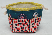 Load image into Gallery viewer, MINI WEE BRAW BAG (9) | ready to ship | compact sock project bag / notions pouch